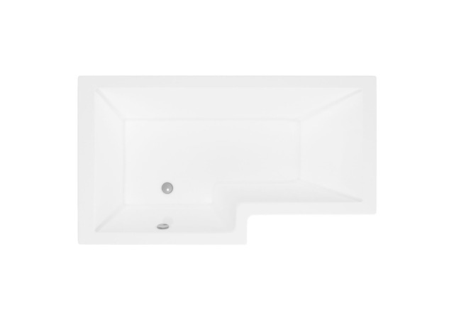 Balterley Contemporary L Shaped Bath & Side Panel Left Hand
