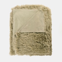 OHS Fluffy Blanket Fleece, 150x200cm - Sage Green