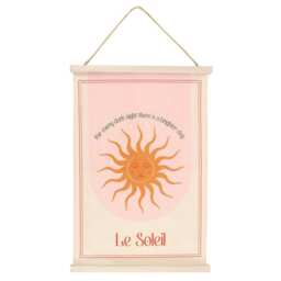Something Different Le Soleil Hanging Wall Decoration - Pink - One Size