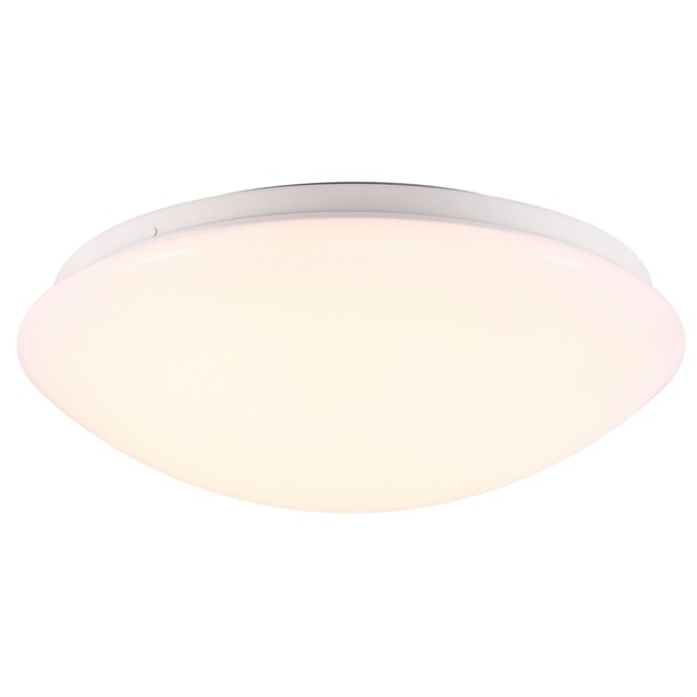 Nordlux Ask Indoor Ceiling Light White Metal Intergrated LED Bathroom Safe - Mains Powered, IP44 White White