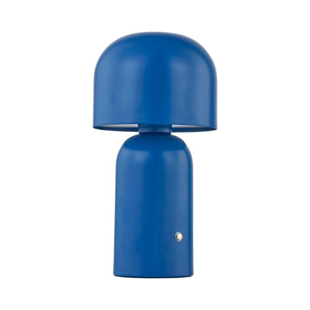 Christina - Navy Blue LED Rechargeable Touch Table Lamp