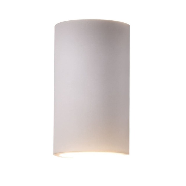 Evie - White Plaster GU10 Wall Light
