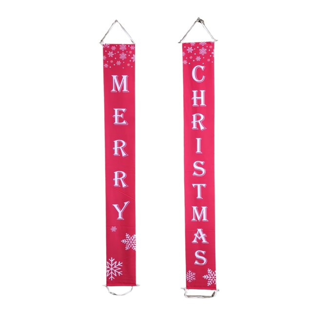2m Merry Christmas Greeting Fabric Banners Decoration