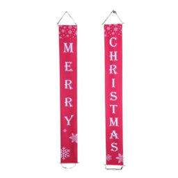 2m Merry Christmas Greeting Fabric Banners Decoration