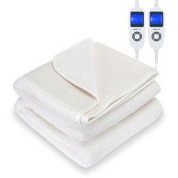 Monhouse Premium Soft Fleece Electric Blanket Heated Under
