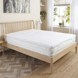 Slumberdown Airstream Mattress Topper, Medium/Firm Support, Single White Single 1
