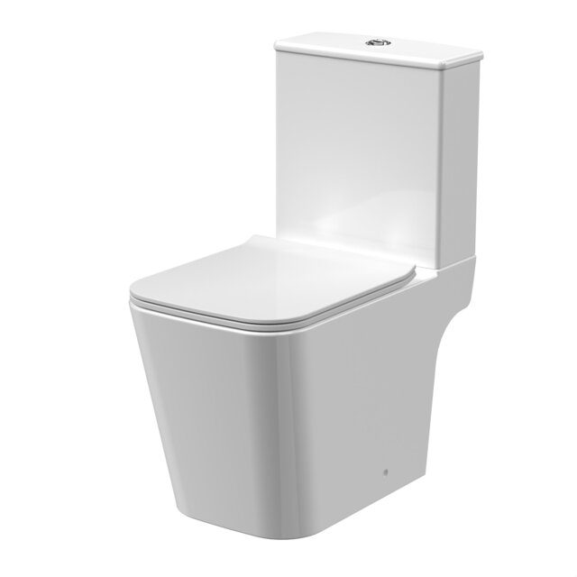 Balterley Faron Rimless Pan, Cistern & SC Seat(PP)