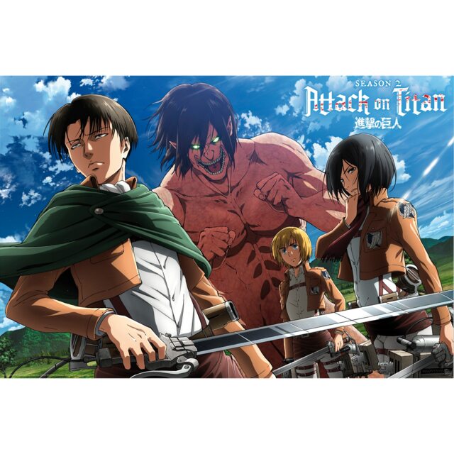 Attack on Titan Ready to Fight 61 x 91.5cm Maxi Poster