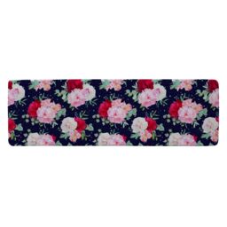 Roses On Navy Runner Rug Multi