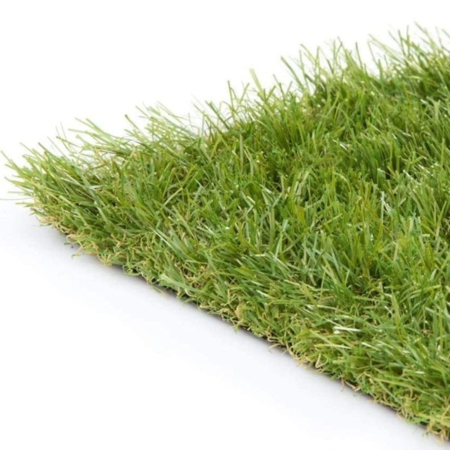 30mm Artificial Grass - Natural and Realistic Fake Lawn Astro Turf Green 3M x 4M 1