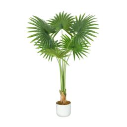 MCC Direct Artificial Plant Fan Palm Tree Indoor House plant Decorative Garden Tree 100cm