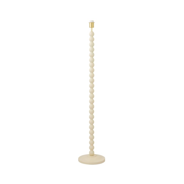 ValueLights Bobble Cream Floor Lamp - Base Only Cream