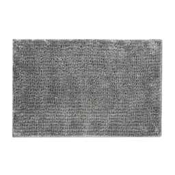 Velvet Chenille Bobble Bath Mat - Dove Grey