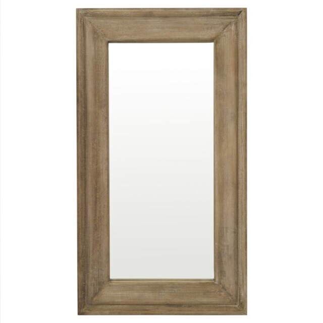 Copgrove Collection Mirror - Glass - Wood - L8 x W100 x H200 cm - Brown Brown