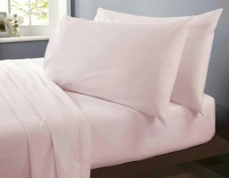 Microfibre Pink King Sheet Set