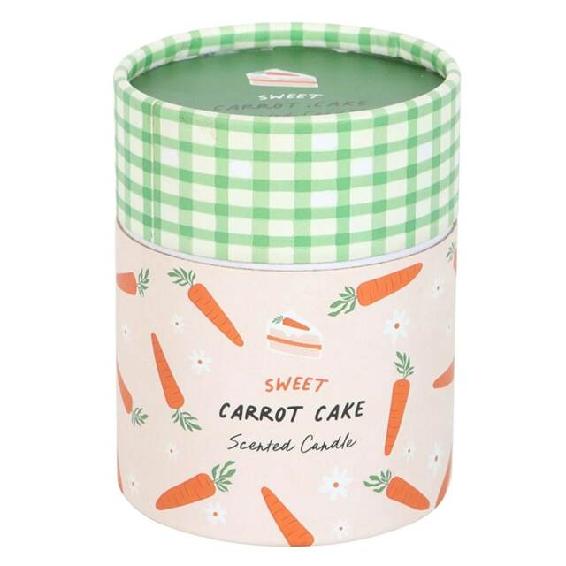 Something Different Sweet Carrot Cake Scented Candle - White - One Size White White One Size