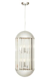 Orsina Chrome Finish 6 Bulb Pendant Light