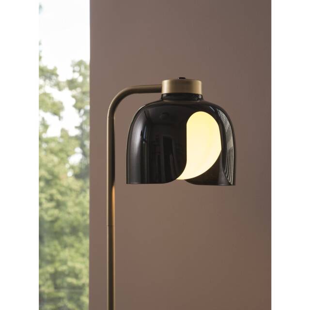 Osram Decor Corolle Floor Lamp E27 Black Modern Designer Standing Light