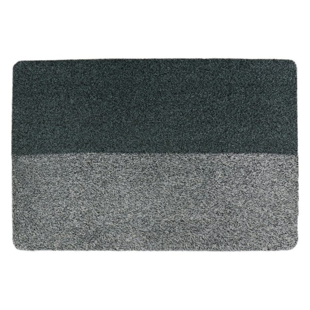 JVL Chelsea Barrier and Scraper Doormat 60x90cm, Dark Grey