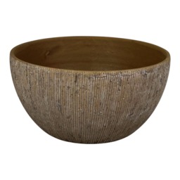 Pebble Stone Bowl 28cm Natural Decorative Serving Bowl