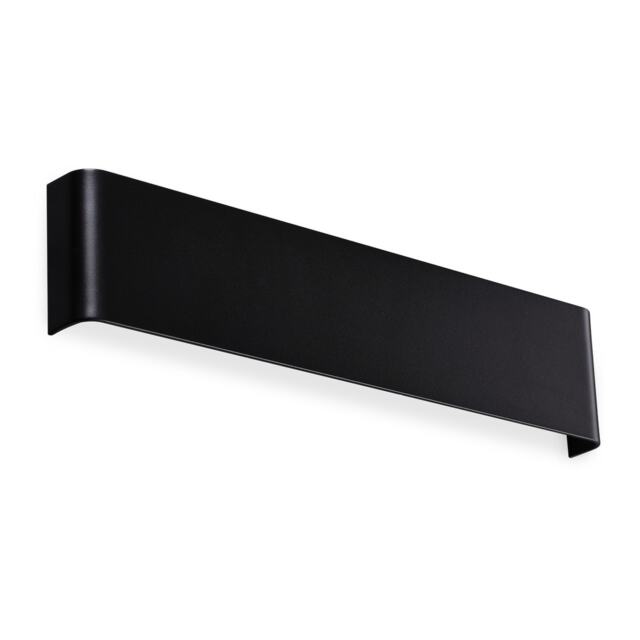 Delta 41cm LED Flush Wall Lamp Black 4000K