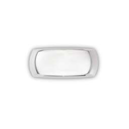 Francy 1 Light Outdoor Wall Light White IP66, E27