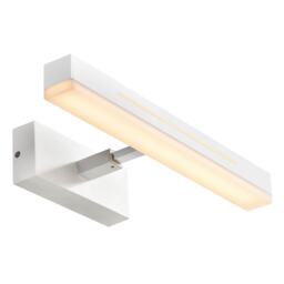 Nordlux Otis Indoor Wall Light White Aluminium Intergrated LED 2-Level Dimming - Mains Powered, IP44 White White