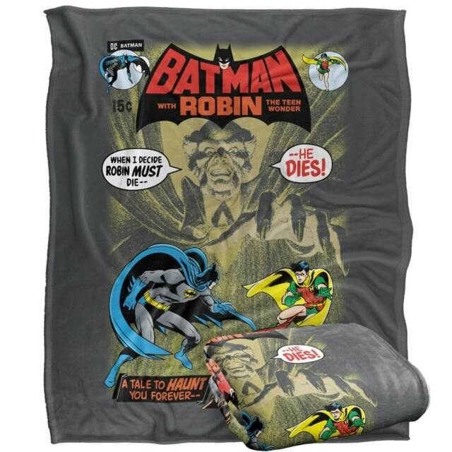 Batman Daughter Of The Demon Comic Cover Blanket - Multicoloured - One Size