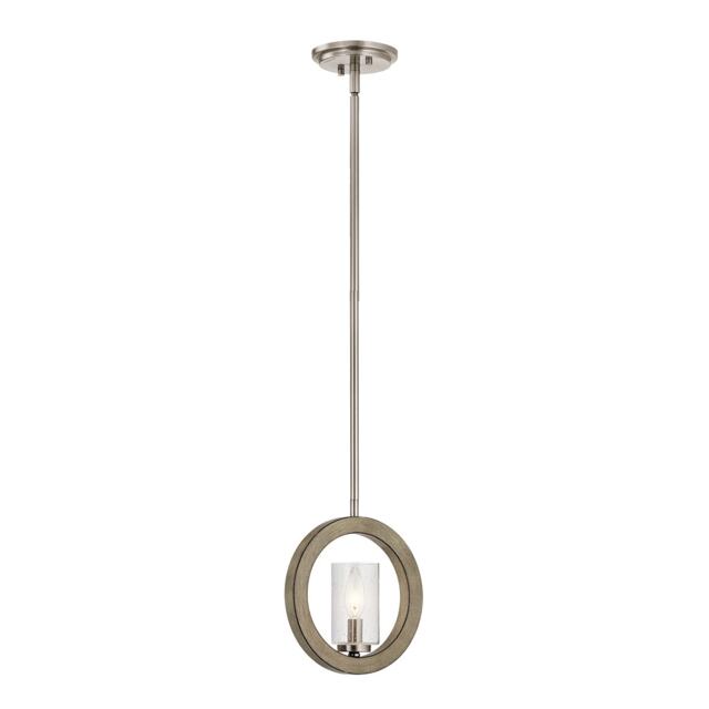 Kichler Grand Bank Wall Light/ Mini-Pendant/ Semi-Flush Antique Grey