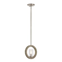 Kichler Grand Bank Wall Light/ Mini-Pendant/ Semi-Flush Antique Grey