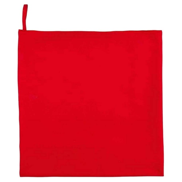 SOLS Atoll 50 Microfibre Hand Towel - Red - One Size