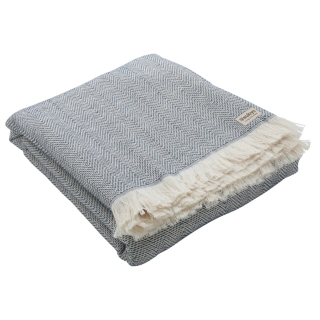 Ukiyo HisakoAWARE 4 Seasons Towel - Navy - One Size Blue