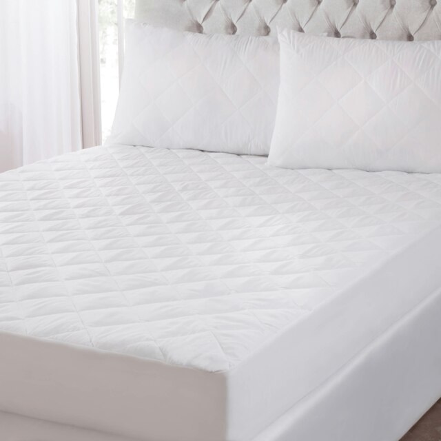BHS Hotel Collection Cotton Mattress Protector, Double