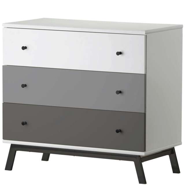 Rowan Valley 3 DRW Dresser Grey Grey Grey One Size
