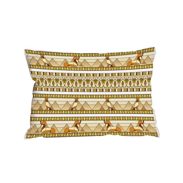 Cushions - Ornament of ancient Egypt to the frescoes (Cushion)