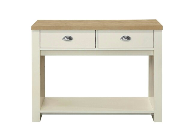 Highgate 2 Drawer Console Table Cream