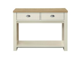 Highgate 2 Drawer Console Table Cream