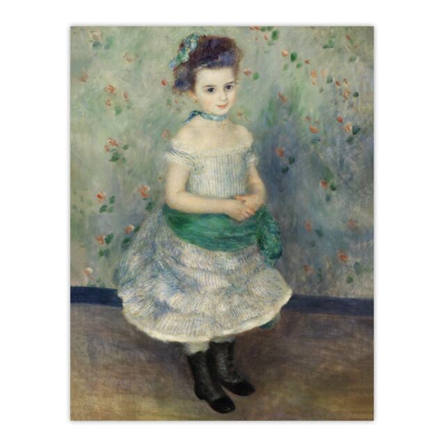 Jeanne Durand Ruel Renoir Vintage Huge Wall Art Print 18X24 In