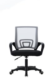 MOF Adjustable Office Chair Ergonomic Mesh Swivel Computer Comfy Desk/Executive Work Chair with Arms and Height Adjustable Style103 Grey