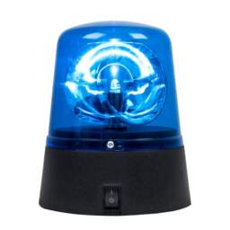 ValueLights Eastwood Police Light Decoration Clear Blue Illuminated Decoration & Integrated Bulb Blue