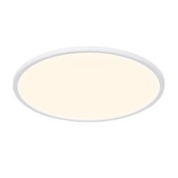 Nordlux Oja Indoor Ceiling Light White Plastic Intergrated LED 3-Level Dimming - Mains Powered, IP20