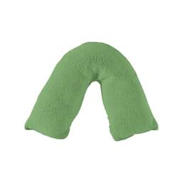 Teddy Bear Fleece Super Soft Cosy V Shape Pillowcase Green Green
