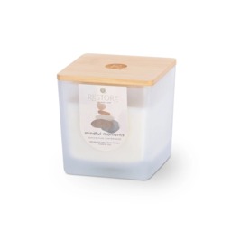 Large Soy Wax Candle - Mindful Moments White