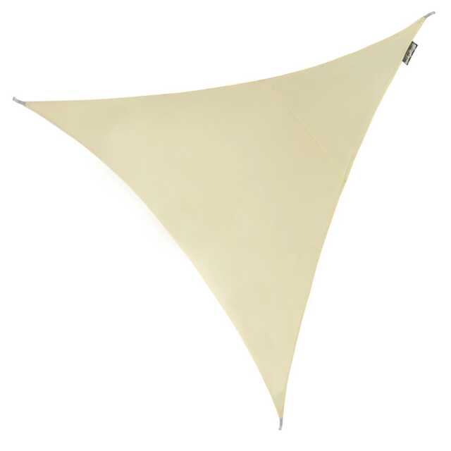 3m Triangle Water Resistant Ivory Sun Shade Sail