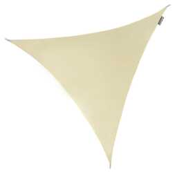 3m Triangle Water Resistant Ivory Sun Shade Sail