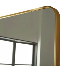 Camden Rectangular Mirror Gold H 150cm x L 85cm x W 3cm 1