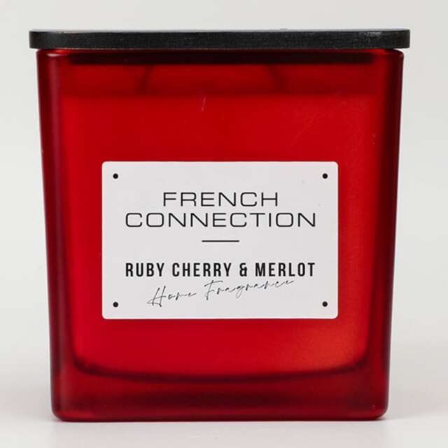 French Connection Autumn Collection Cherry & Merlot Candle 800g