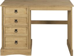Corona Dressing Table Desk Mexican Solid Pine Computer