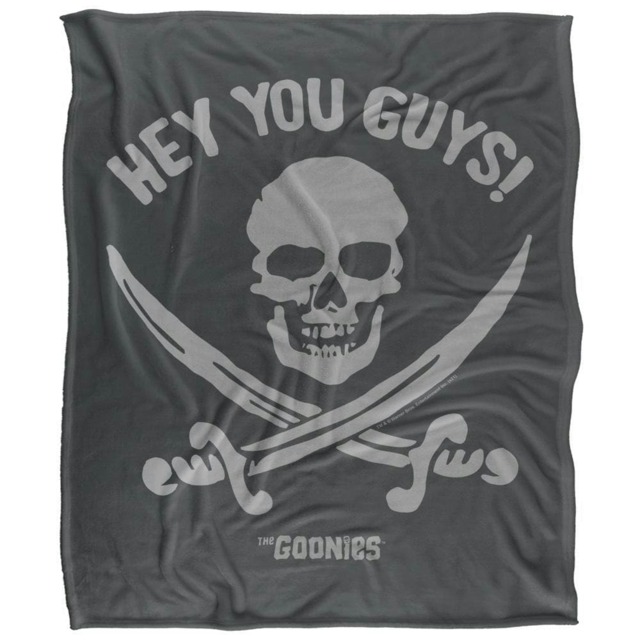 The Goonies Hey You Guys Jolly Roger Blanket - Multicoloured - One Size