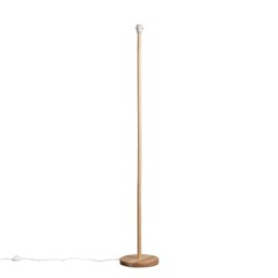 ValueLights Heather Light Wood Floor Lamp Base Only